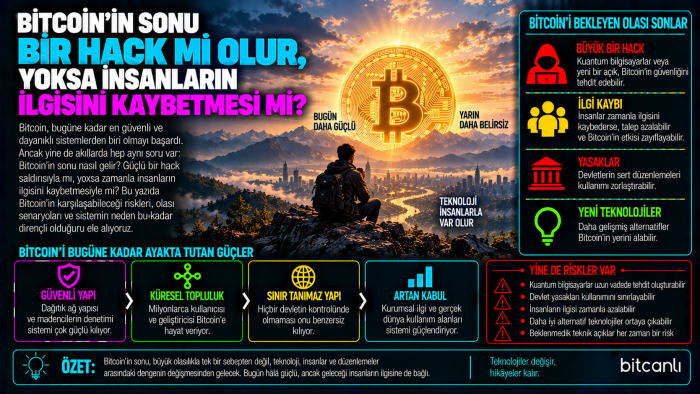 Bitcoin'in Sonu Bir Hack mi Olur, Yoksa İnsanların İlgisini Kaybetmesi mi?
